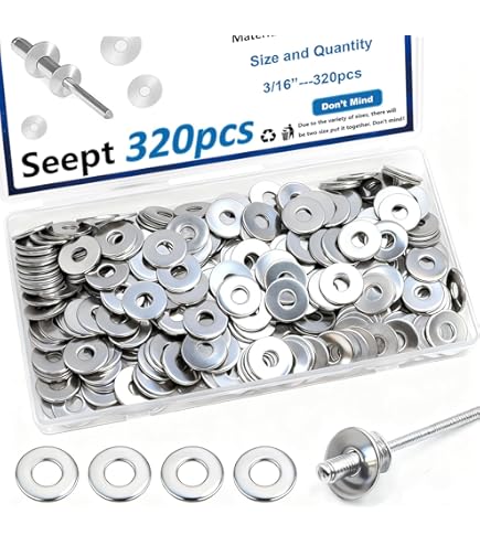 Amazon.com: Allstar Performance ALL18156 Large Head Rivet